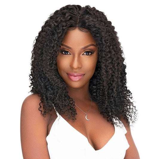 Janet Collection Melt 100% Virgin Remy Human Hair Weave 3 Pcs 13X5 HD Lace Closure - BRAZILIAN BOHEMIAN 16/18/20"