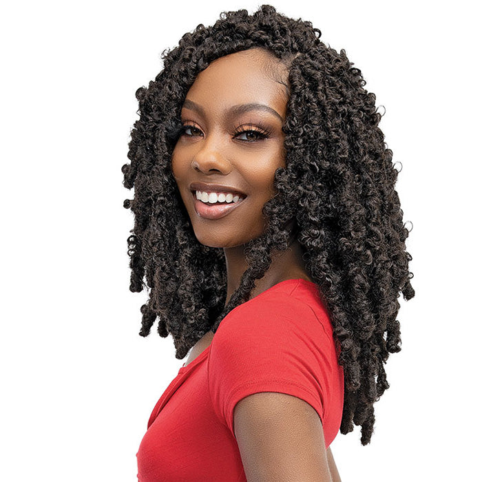 Janet Collection Nala Tress Looped Crochet Braid - BUTTERFLY LOCS 12"