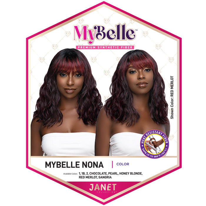 Janet Collection MyBelle Premium Synthetic Fiber Wig - NONA