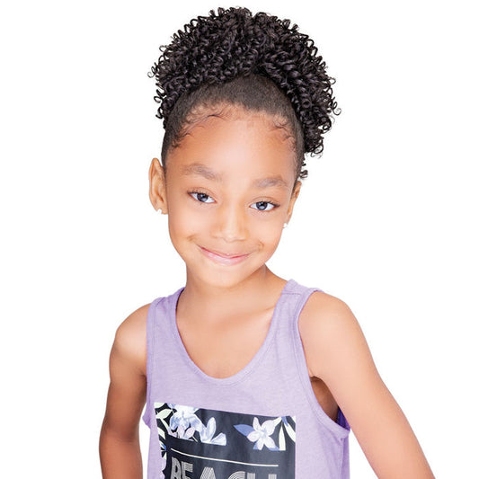 Janet Collection Drawstring Ponytail - LOVELY KID VINE CURL