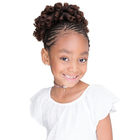 Janet Collection Everytime Kids Drawstring Ponytail - LOVELY KID WAND CUR D/S