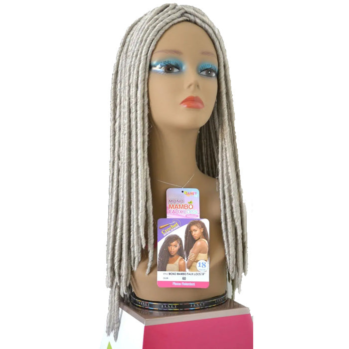 Janet Collection Handmade Crochet Braids - MONO MAMBO FAUX LOCS 18"