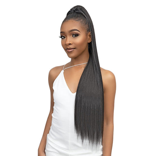 Janet Collection Remy Illusion Ponytail - STRAIGHT 32"