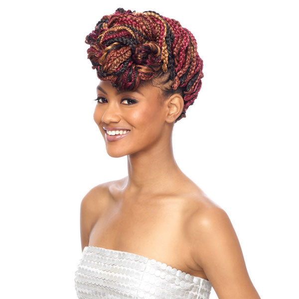 Vanessa Pre-Looped Crochet Braid African Arts - BOX BODY CURL 24" 2X