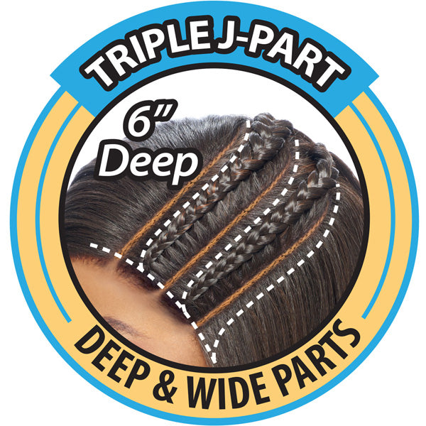 Vanessa Human Hair Blend Designer Lace Front Wig - TJ3 DESTINY