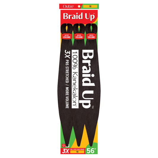 Outre Braid Up Braid - PRE-STRETCHED BRAID 3X 46", 56"