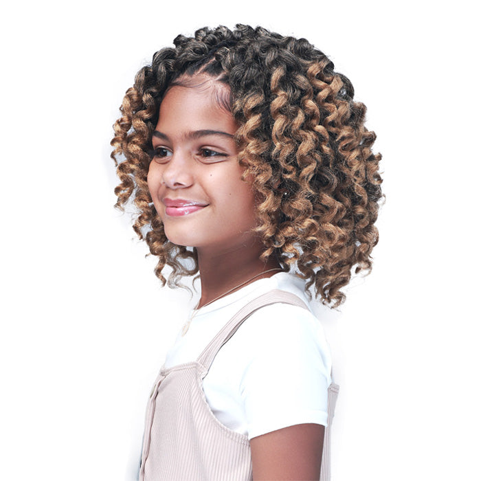 Bobbi Boss Premium Synthetic Boss Kids Braid - HAPPY CURL 6 2X