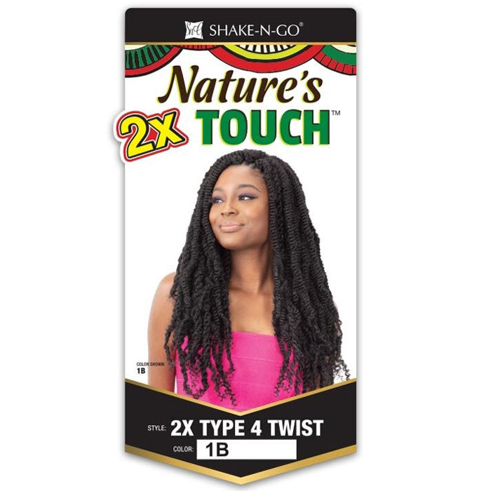 Shake N Go Natures Touch Braid - 2X TYPE 4 TWIST