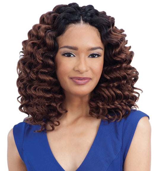 Freetress Wand Curl Crochet Braid - REMEDY CURL 2X