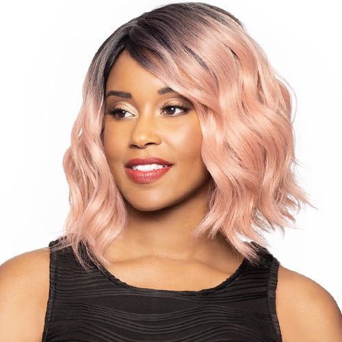 Foxy Silver Synthetic Full Wig KENAI