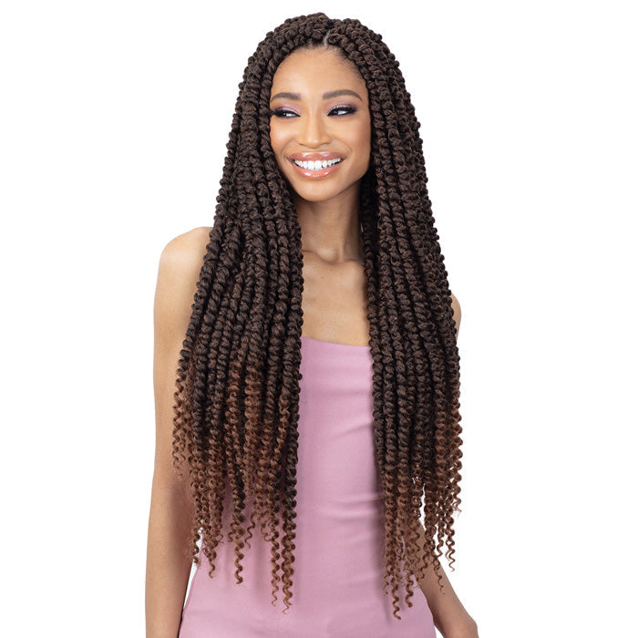 Freetress Pre-Looped Crochet Braids - 3X LARGE PASSION TWIST 24"