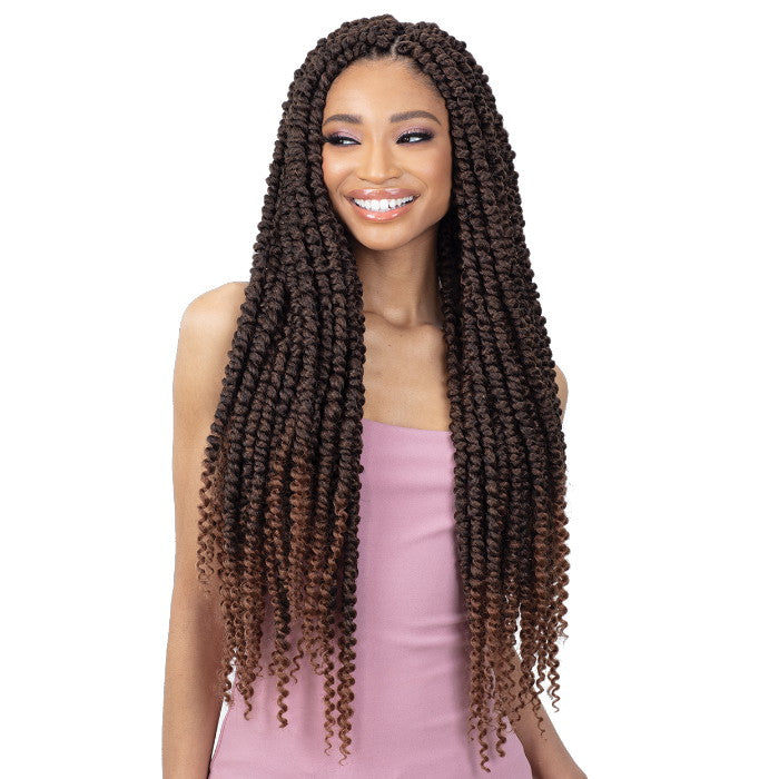 Freetress Pre-Looped Crochet Braids - 3X LARGE PASSION TWIST 24"