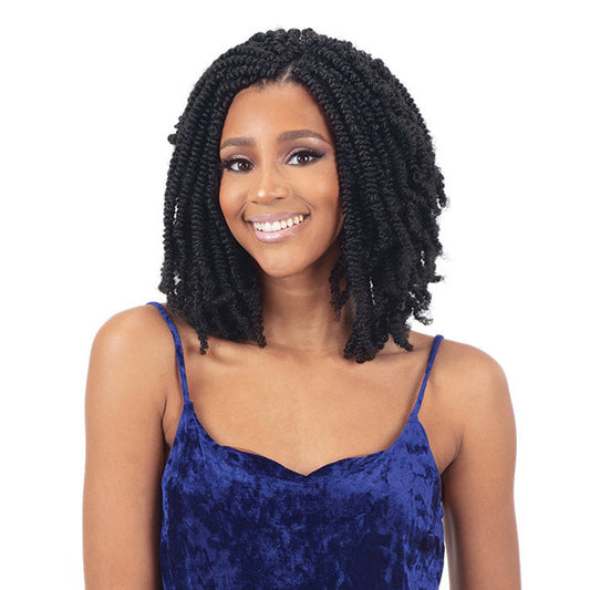 Freetress 3X Pre-Fluffeed Crochet Braid - WATER POPPIN TWIST 16"