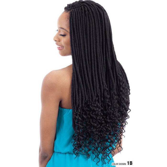 Freetress Pre-Looped Crochet Braid - STRAIGHT GORGEOUS LOC 12/18"