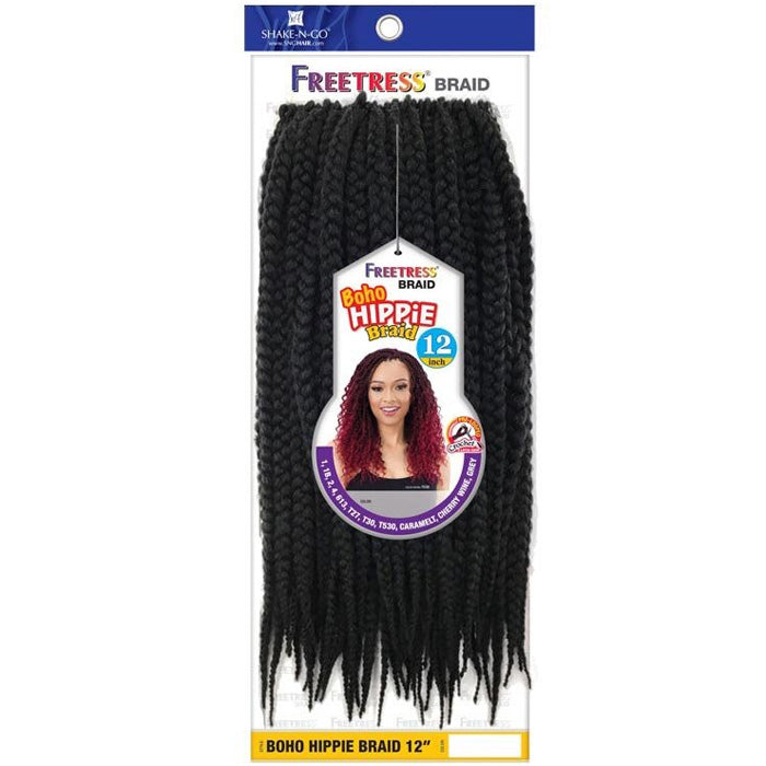 Freetress Pre-Looped Crochet Braid - BOHO HIPPIE BRAID 12"