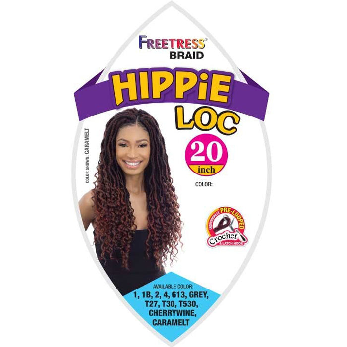 Freetress Pre-Looped Crochet Braid - HIPPIE LOC 20"