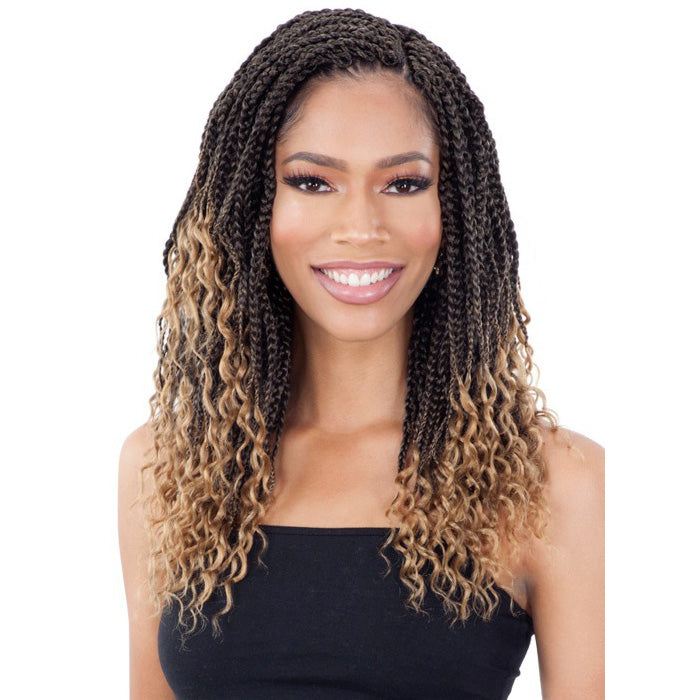 Freetresss Pre-Looped Crochet Braid - 2X HIPPIE BRAID 12"