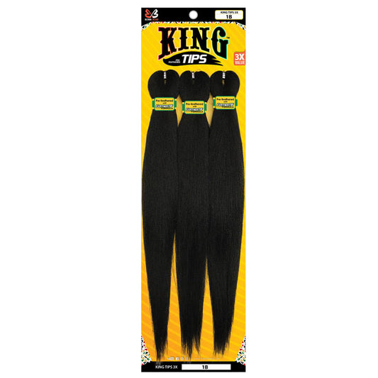 Bobbi Boss PRE-FEATHERED Pre-Stretched Braid - KINGTIPS 3X 44"