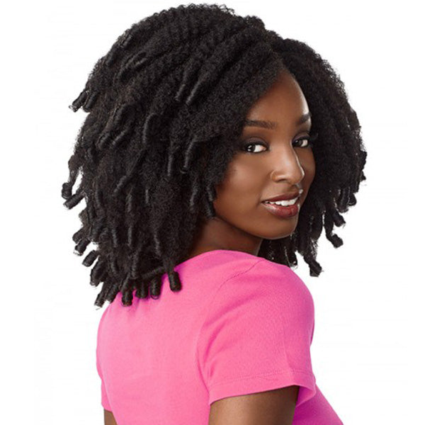 Sensationnel Synthetic Lulutress Crochet Braid - 3X KINKY ROD CURL 9 Inch