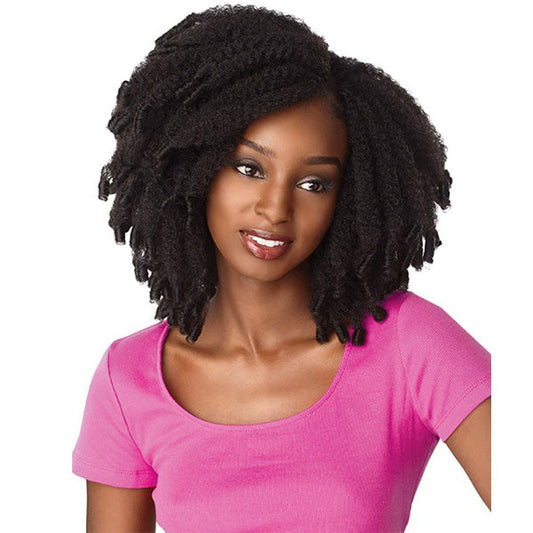 Sensationnel Synthetic Lulutress Crochet Braid - 3X KINKY ROD CURL 9 Inch