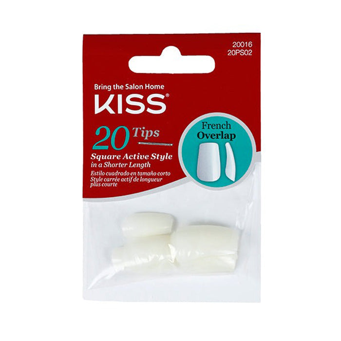 Kiss Professional Salon Acrylic Tips -20 pcs