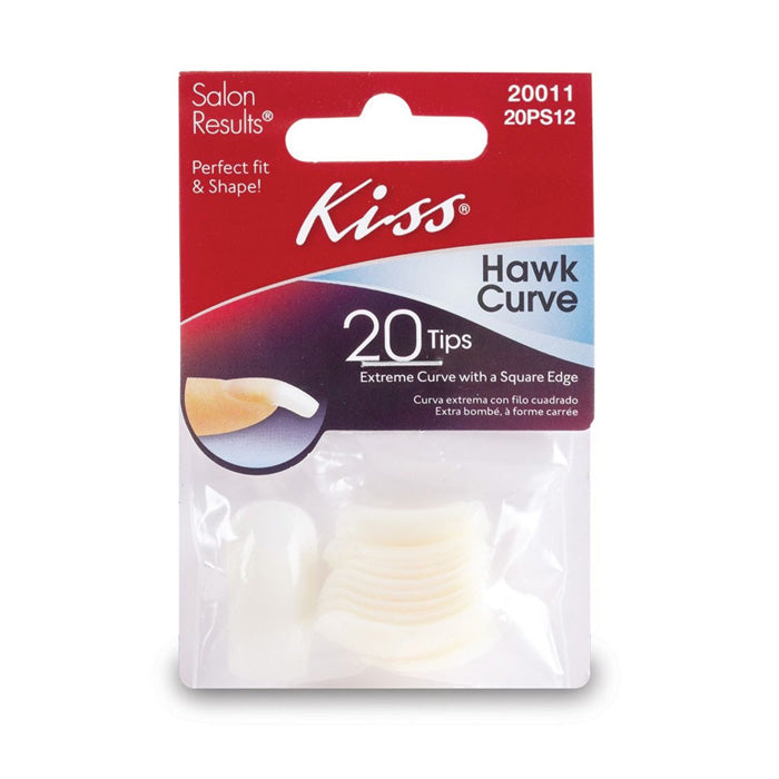 Kiss Professional Salon Acrylic Tips -20 pcs