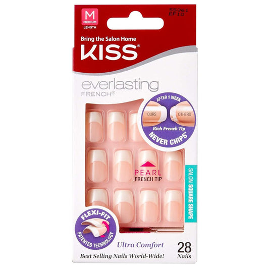 Kiss Everlasting French Collection - NAIL KIT (28 pcs)