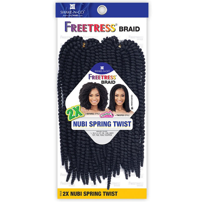 Freetress Crochet Braid - 2X NUBI SPRING TWIST