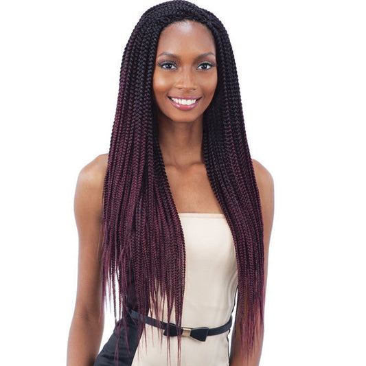 Freetress Pre-Looped Crochet Braid - 2X PRE-STRETCHED NIGERIAN BRAID 24"