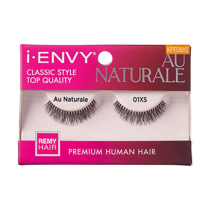 Kiss i-Envy Premium Human Hair Lashes - Au Naturale KPE08
