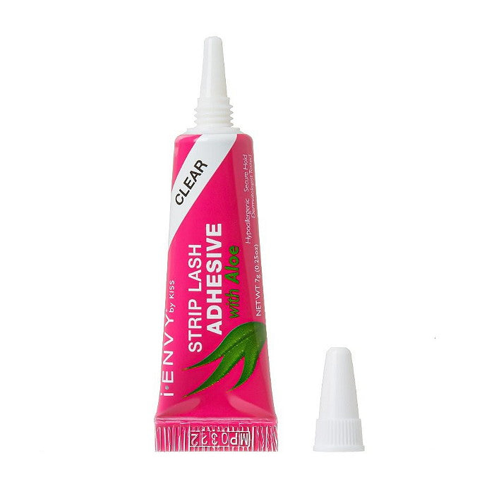 Kiss ALOE INFUSED STRIP LASH GLUE - CLEAR KPEG04A