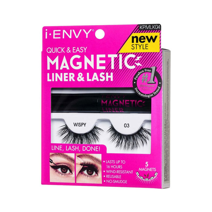 Kiss i-ENVY Quick & Easy Magnetic Liner & Lash - WISPY 03 KPMLK04