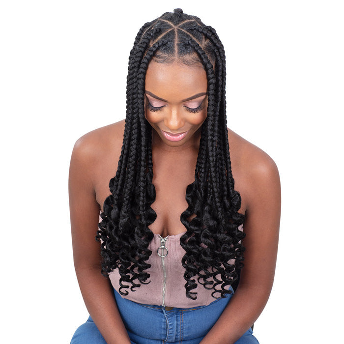 Shake N Go Que 100% Kanekalon 3X Volume Professional Pre Stretched Braid 28"