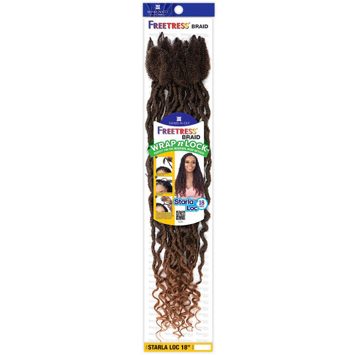 Freetress Wrap N Lock Pre-Looped Crochet Braid - STARLA LOC 18"