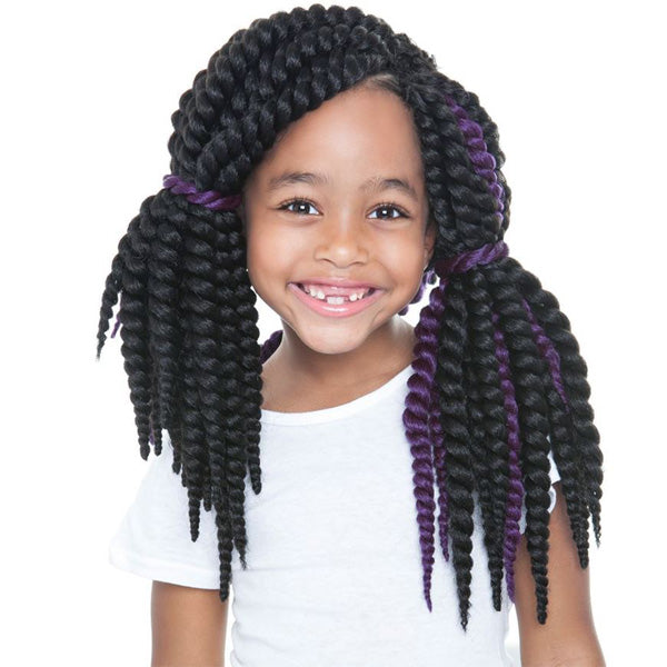 Mane Concept Afri Naptural Kids Rock Crochet Braid - KR05 SENEGAL BANTU TWIST 10"