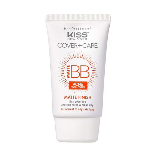 Kiss New York Professional Cover + Care Matte Beauty Balm 1.42 Fl Oz