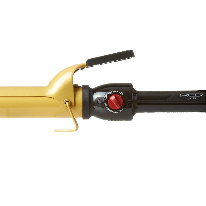 RED by Kiss Ceramic Tourmaline Professional Curling Iron 1 1/4"