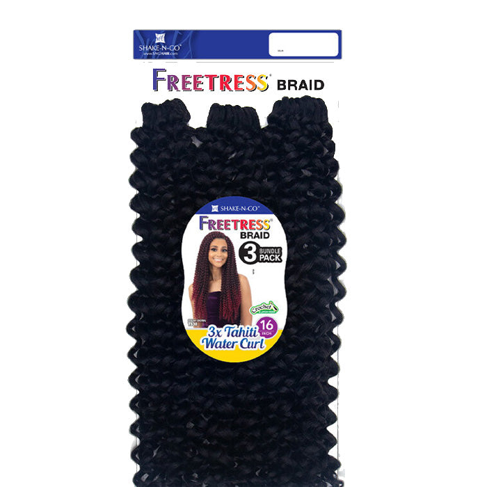 Freetress Crochet Braid - 3X TAHITI WATER CURL 16"