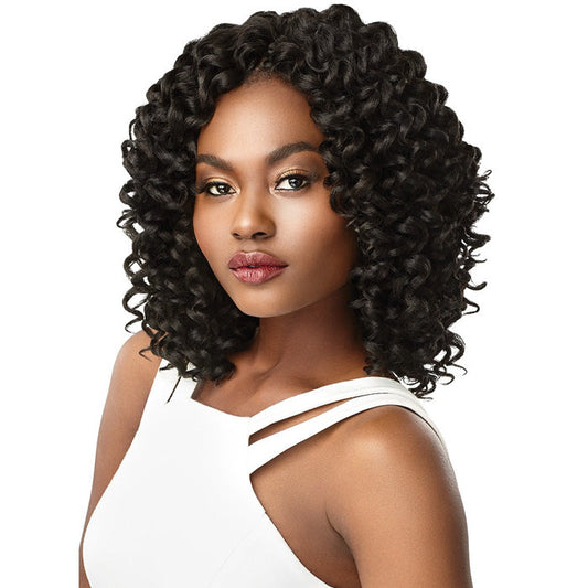 Outre X-Pression Curlette 4X Crochet Braid - BOUNCE ROD SET 8 Inch