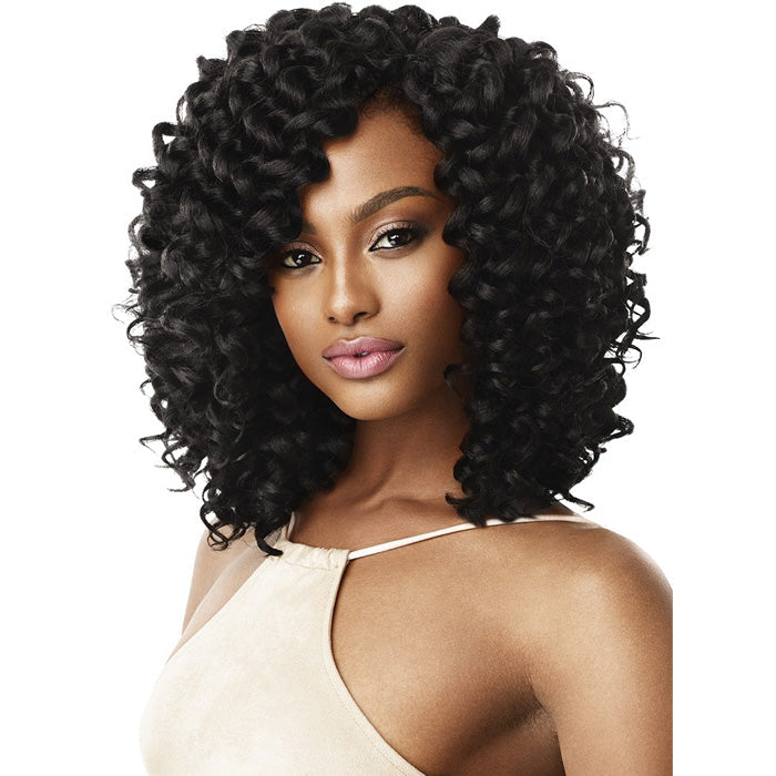 Outre X-Pression Curlette 4X Crochet Braid - DEEP ROD SET 8 Inch