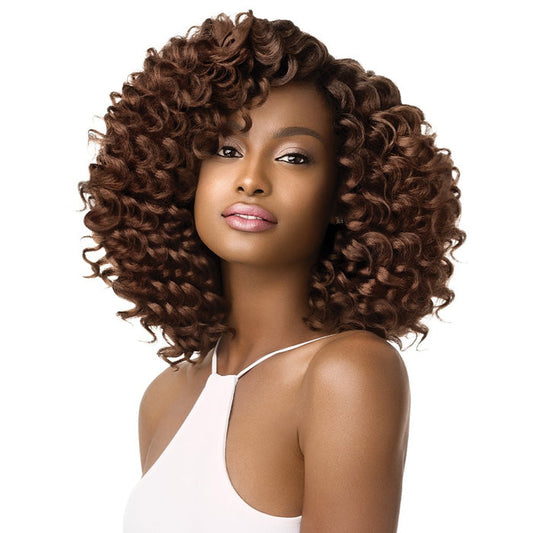 Outre X-Pression Curlette 4X Crochet Braid - LOOSE SPIRAL ROD SET 8 Inch