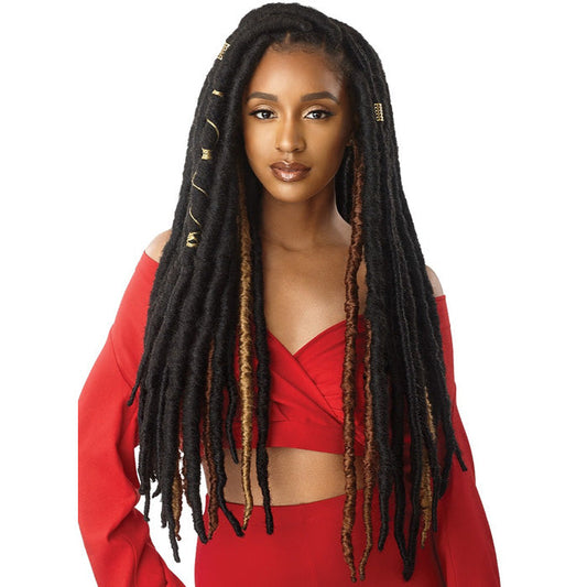 Outre X-Pression Crochet Braid - NATURAL KINKY TWIST 30"