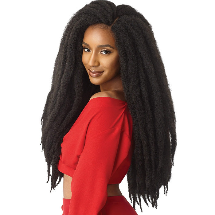 Outre X-Pression Crochet Braid - NATURAL KINKY TWIST 30"