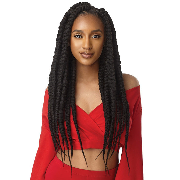 Outre X-Pression Crochet Braid - NATURAL KINKY TWIST 30"