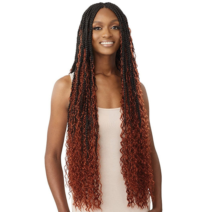 Outre X-Pression Twisted Up Crochet Loop Braid - BOHO BOX BRAID 32" 3X
