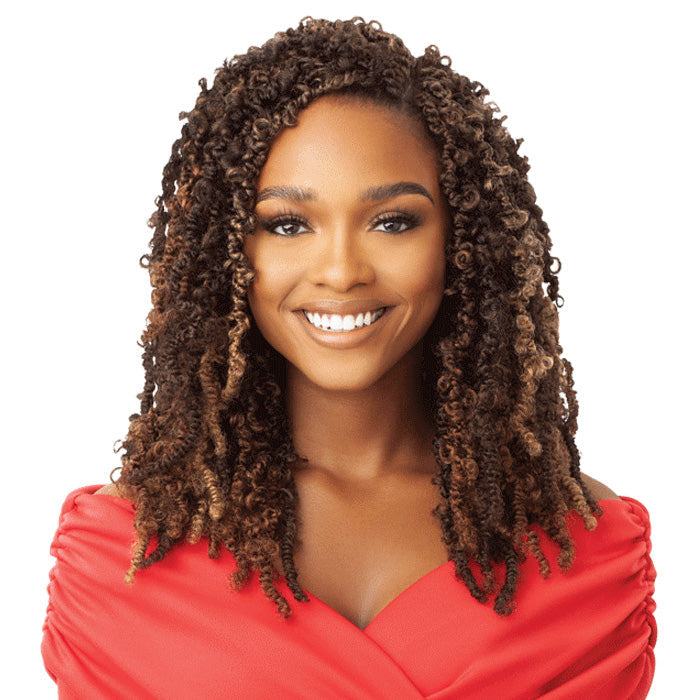 Outre X-Pression Twisted Up Pre-Looped Crochet Braids - BUTTERFLY BOMB TWIST 12"