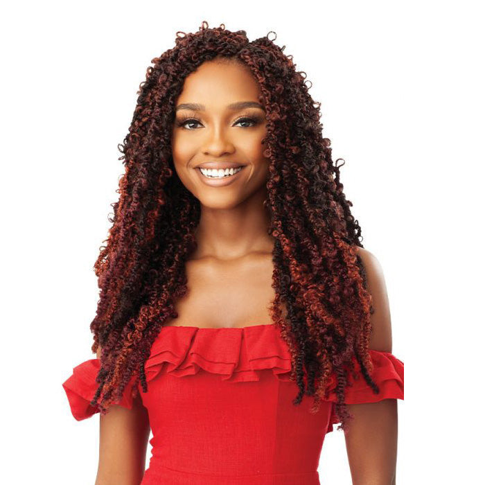 Outre X-Pression Twisted Up Pre-Looped Crochet Braids - BUTTERFLY BOMB TWIST 18"