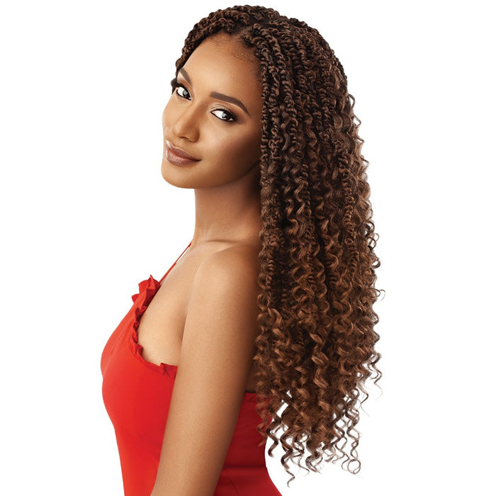 Outre X-Pression Twisted Up Pre-Looped Crochet Braid - BOHO WAVY BOMB TWIST 20"