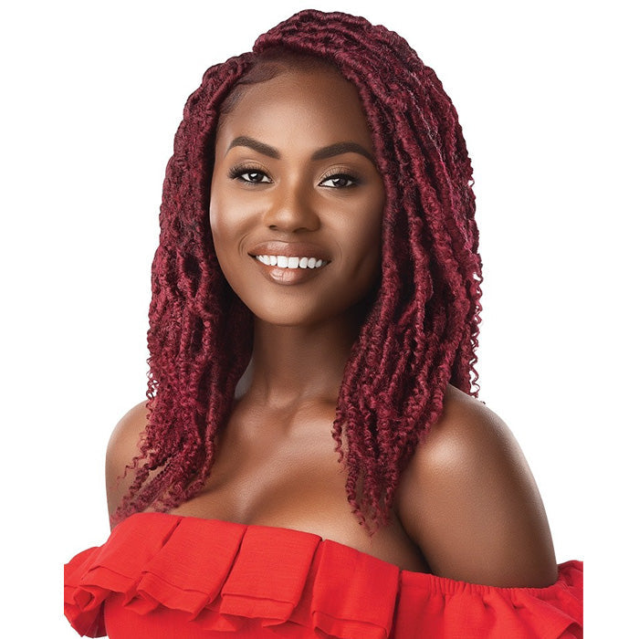 Outre X-Pression Twisted Up Crochet Loop Braids - BONITA CRUSH LOCS 12"