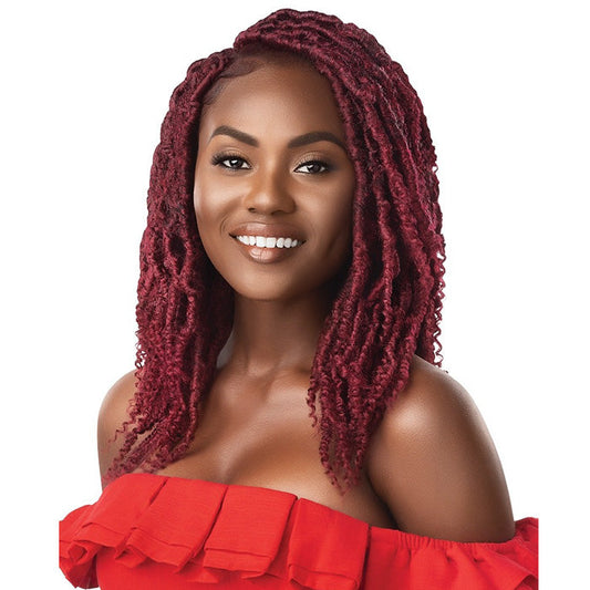 Outre X-Pression Twisted Up Crochet Loop Braids - BONITA CRUSH LOCS 12"